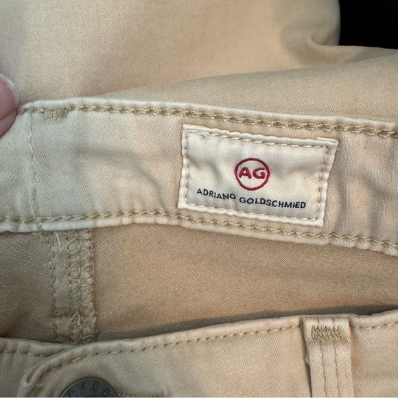 AG Adriano Goldschmied Prima Cigarette Leg Khaki Pants - Picture 4 of 8